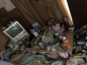 写真にて作業報告をいたしましたの施工前