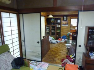 【一戸建て】遺品整理・特殊清掃作業の施工前