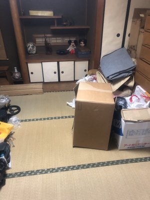 【5LDK】戸建て住宅にて片付けと買取:250,000円の施工前
