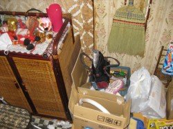 高松市での遺品整理の施工前