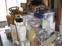 引っ越しに伴う一軒家、ご不用品回収の場合の施工前