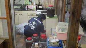 ご遺族様もほっとされたご様子でしたの施工前