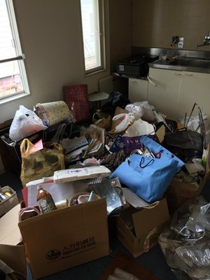 京都市右京区 片付けの施工前