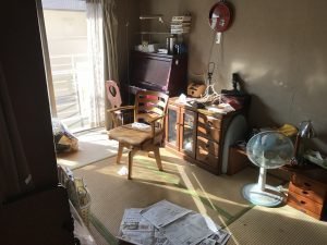 千葉市中央区のご遺品整理:見積もり後の即日作業もご相談ください。の施工前