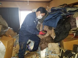 【2LDK】アパートのご遺品の整理の施工前