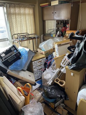 【3LDK】マンションの家財道具の撤去:170,000円の施工前