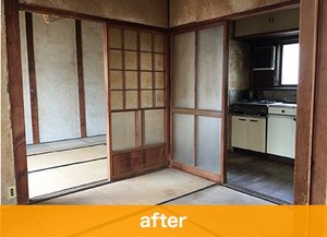 【3LDK】ブランド品や宝石、大きな家具まで買取いたします。:92500円の施工後