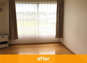 【1R】本や家具家電の買取で費用を抑えます。:33,000円の施工後