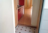 【2K】玄関から通路にかけてのゴミ片付けの施工後