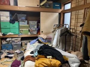 【5DK】立ち合いなしでの遺品整理の施工前