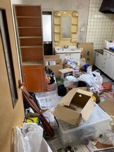 家屋売却に伴う残置整理のご依頼の施工前