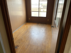 分別、排出作業中心の作業の施工後