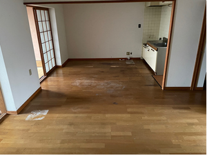 使っていないマンションの一室の片づけの施工後