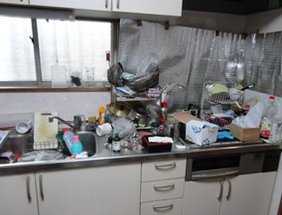 遺品整理:水回りの施工前