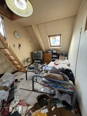 5LDK・一戸建てのゴミ屋敷片付けの施工前