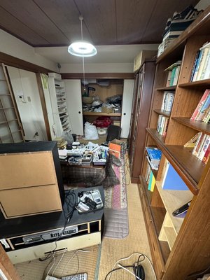 5LDK・一軒家の遺品整理の施工前