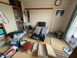 5LDKの遺品整理の施工前