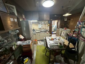 5LDKの空き家片付けの施工前