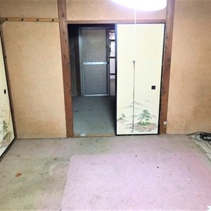 2DK+裏物置の場合の施工後