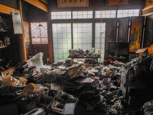 不用品整理処分の作業事例つづきの施工前