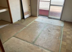 【2LDK】散らかったお部屋の不用品全撤去(134,000円)の施工後