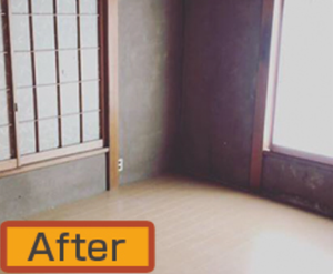 遺品整理の作業事例の施工後