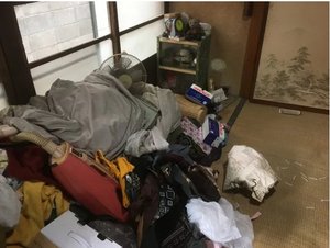 【2階建の一戸建】の遺品整理 : 360,000円の施工前