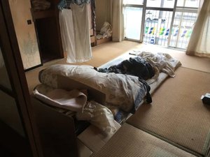 【2DK:¥58,000(費用圧縮)】戸建て賃貸住宅の遺品整理の施工前