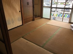 【2DK:¥58,000(費用圧縮)】戸建て賃貸住宅の遺品整理の施工後