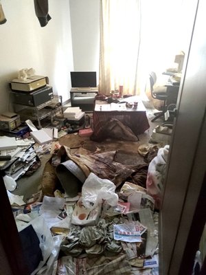 特殊清掃 分譲マンションの施工前