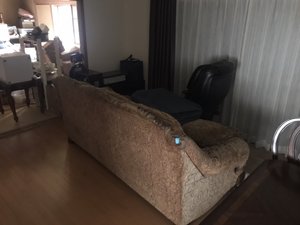 一軒家の遺品整理の施工前