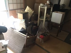 神奈川県横浜市内 空き家のご遺品整理の施工前