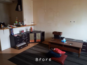 安城市 不用品回収の施工前