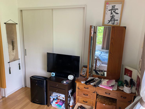 一人暮らしの家財整理のお手伝いの施工前