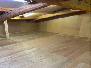 屋根裏にある不用品や家具の処分の施工後