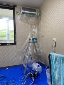 有料老人ホームにて家財の処分及び退去の清掃の施工前