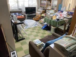 退院に伴うご自宅の整理・生活動線確保の施工前
