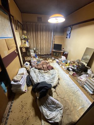 【3LDK】団地アパートのお部屋お片付けの施工前