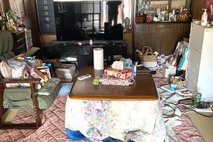 【一軒家:672,000円】本宅、別宅、倉庫の遺品整理のご依頼の施工前