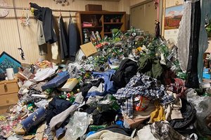 【1LDK:140,000円】ゴミ屋敷の片付け・清掃のご依頼の施工前