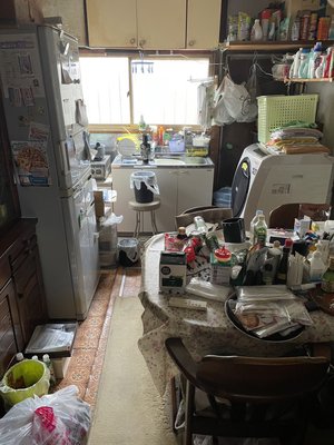 【4DK】一軒家の片づけ・清掃のご依頼の施工前