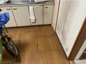 不用品回収と家具の移動、電球交換まで承りますの施工後