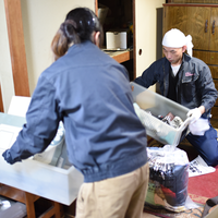 事件現場特殊清掃センター認定の地区統括会員が同行いたします。